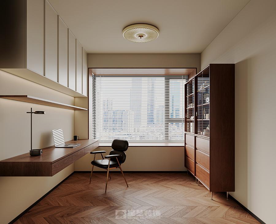 暖棕雅調(diào)，藏露有致的精致居境