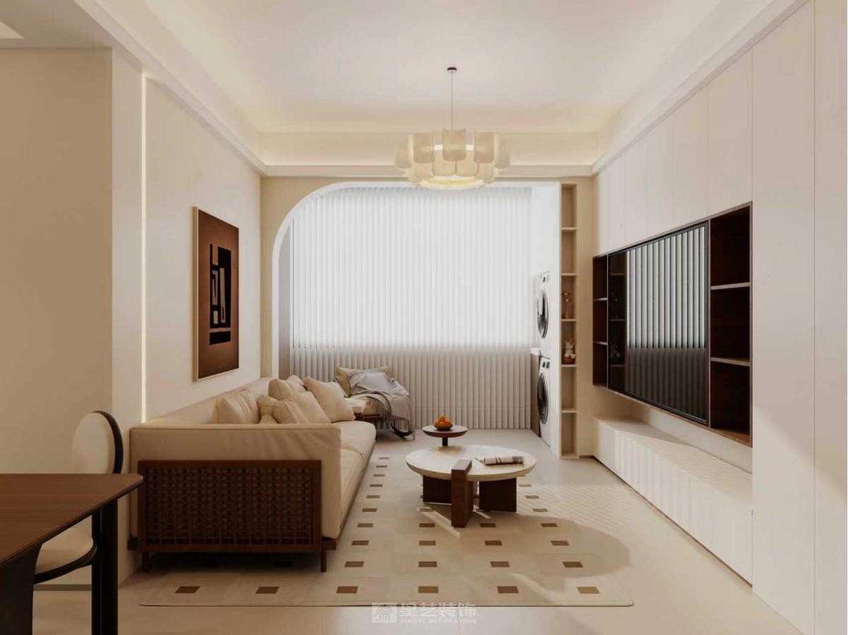 不張揚(yáng)的奶油調(diào)，搭配恰到好處的暖，家就該是這般溫柔的模樣