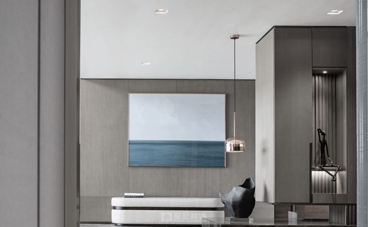 頂層躍層——復(fù)式挑空的廳